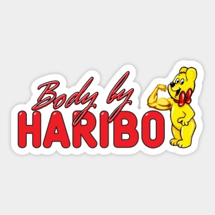 Body by Haribo Sticker